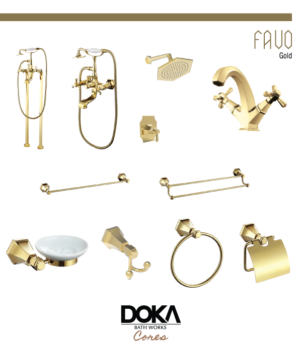 Linha Favo Gold DOKA